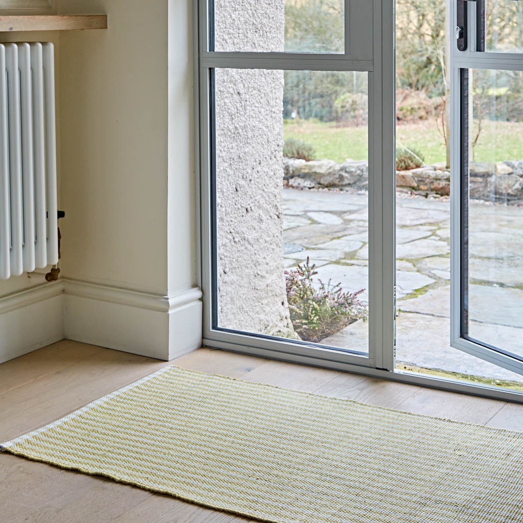 Polperro Stripe Gooseberry Rug