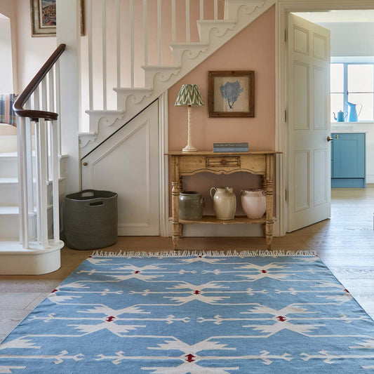 Anatolia Sky Blue Runner Rug