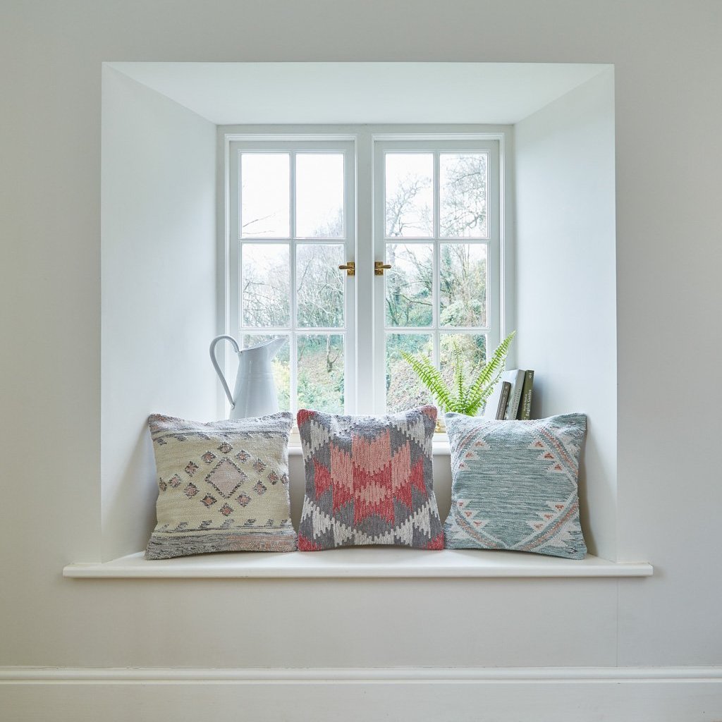Andalucia cushion collection in window