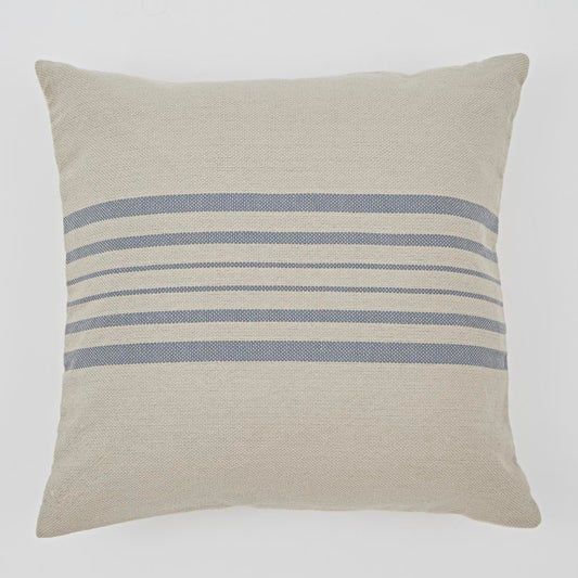 Antibes Blue Stripe Cushion