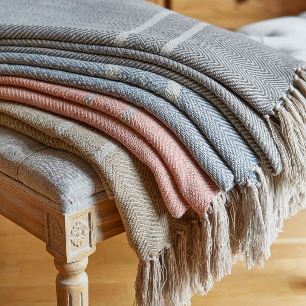 Cassis Charcoal Throw