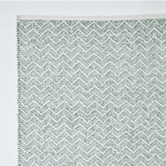 Dove Grey Chenille Runner Rug