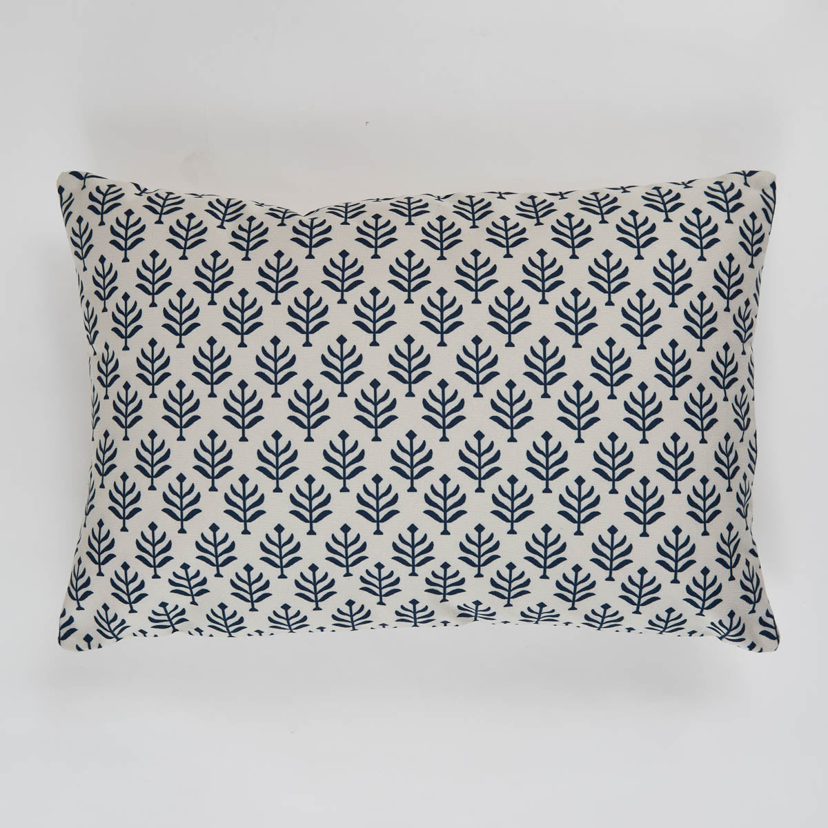 Fern Canvas Navy Cushion