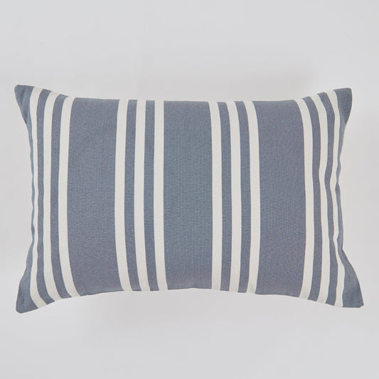 Maxime Blue Canvas Cushion