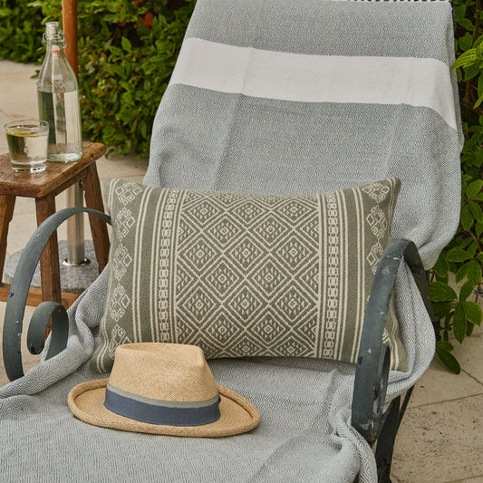 Kalkan Dove Grey Cushion