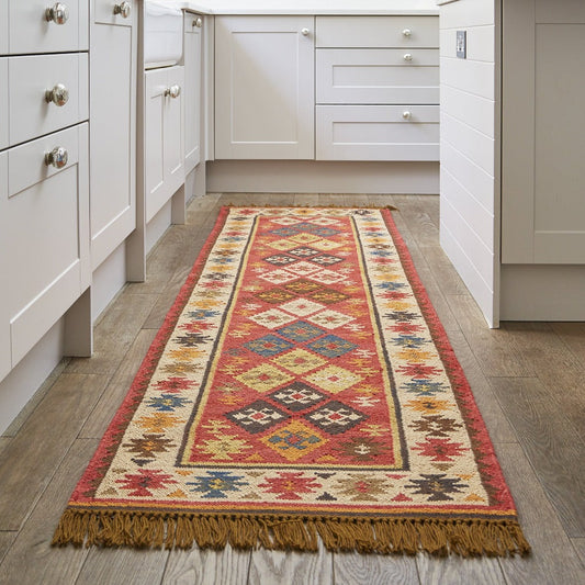 Long Runner Rugs - - Hallway Runners Weaver Long Green