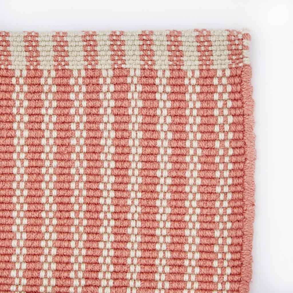 Polperro Stripe Coral Rug