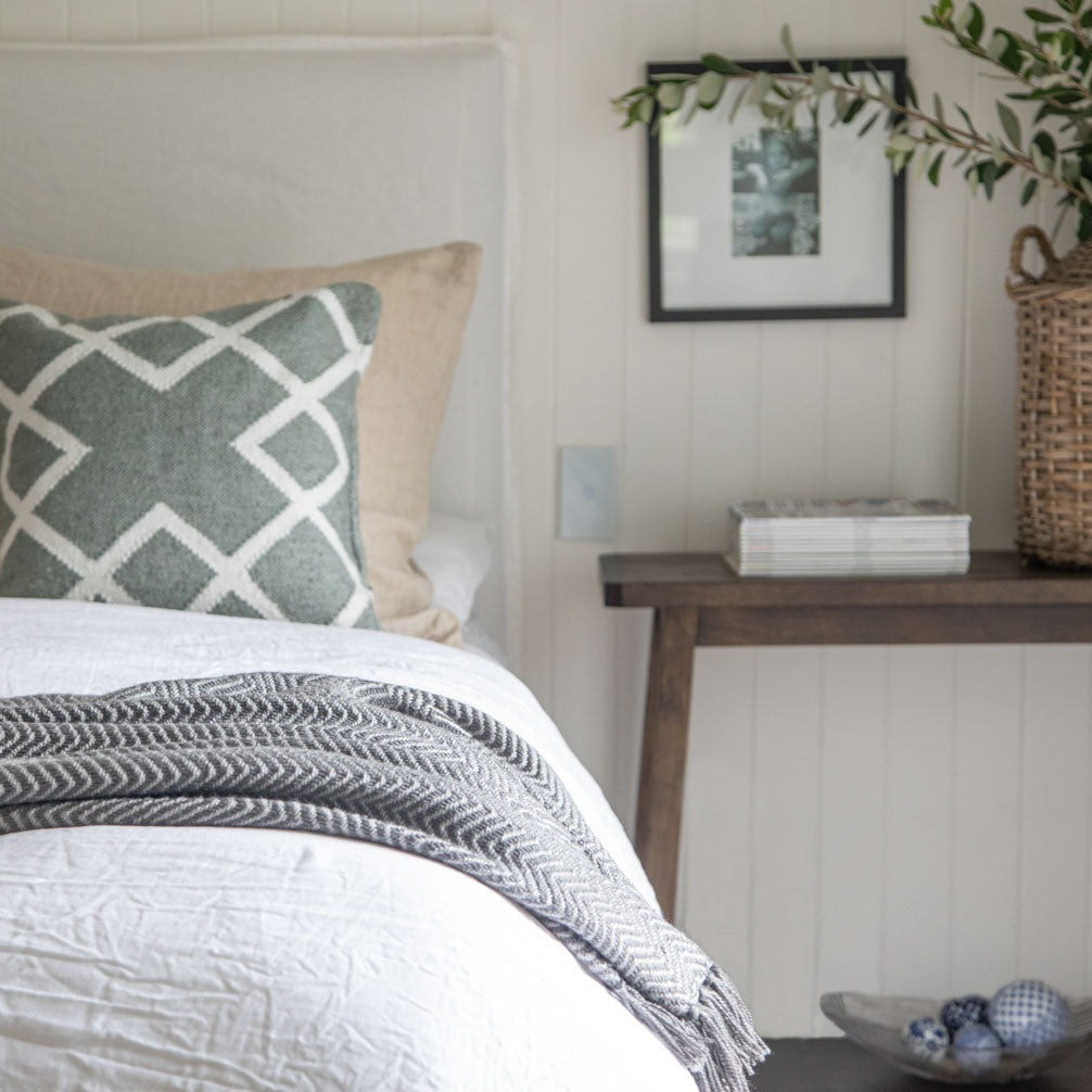 Juno Dove Grey Cushion