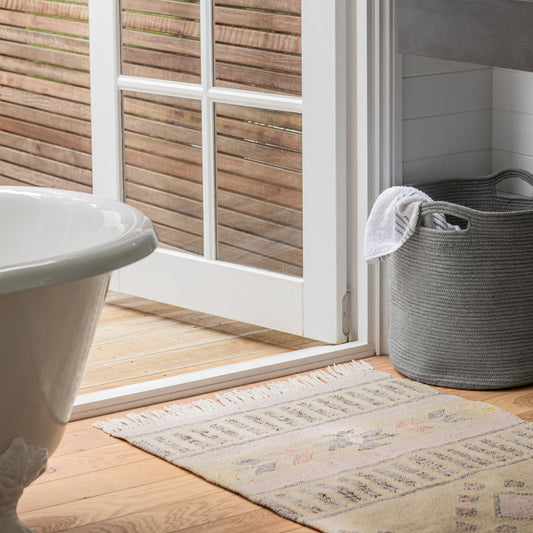 Dove Grey Braided Baskets