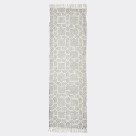 grey moroccan runner rug